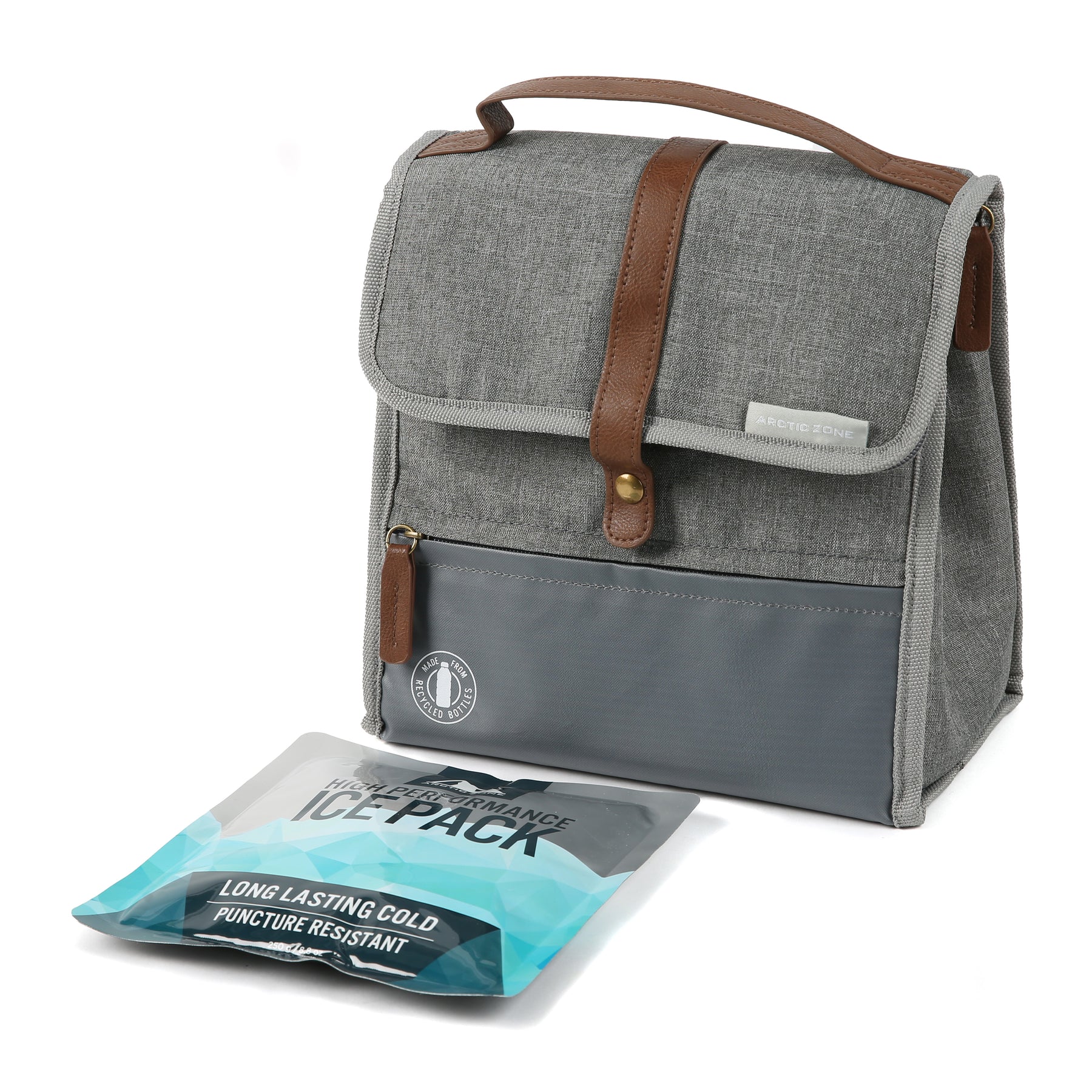 Arctic Zone® Heathered Eco Lunch Sack | Arctic Zone