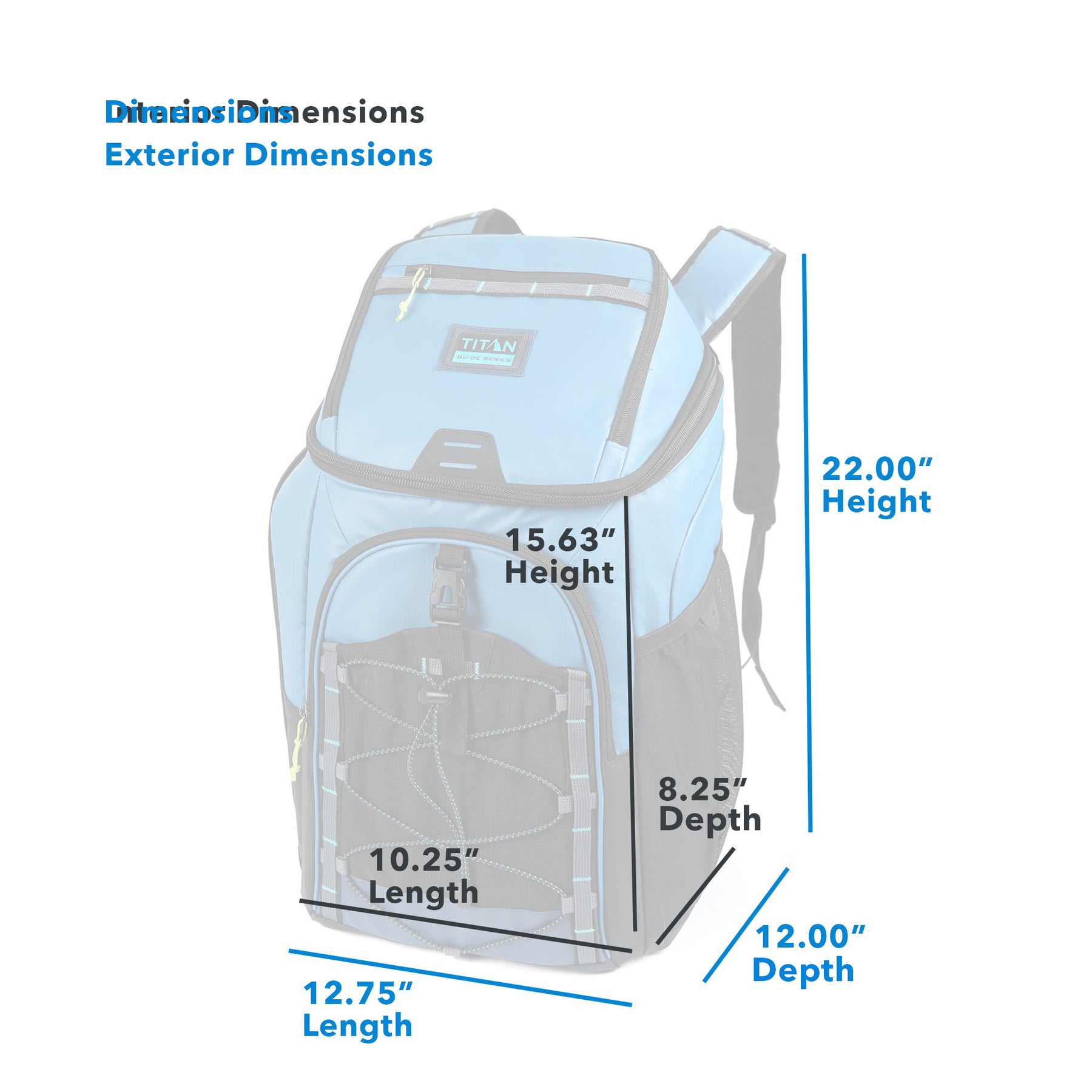 Titan by Arctic Zone™ Guide Series 30 Can Backpack Cooler | Arctic Zone