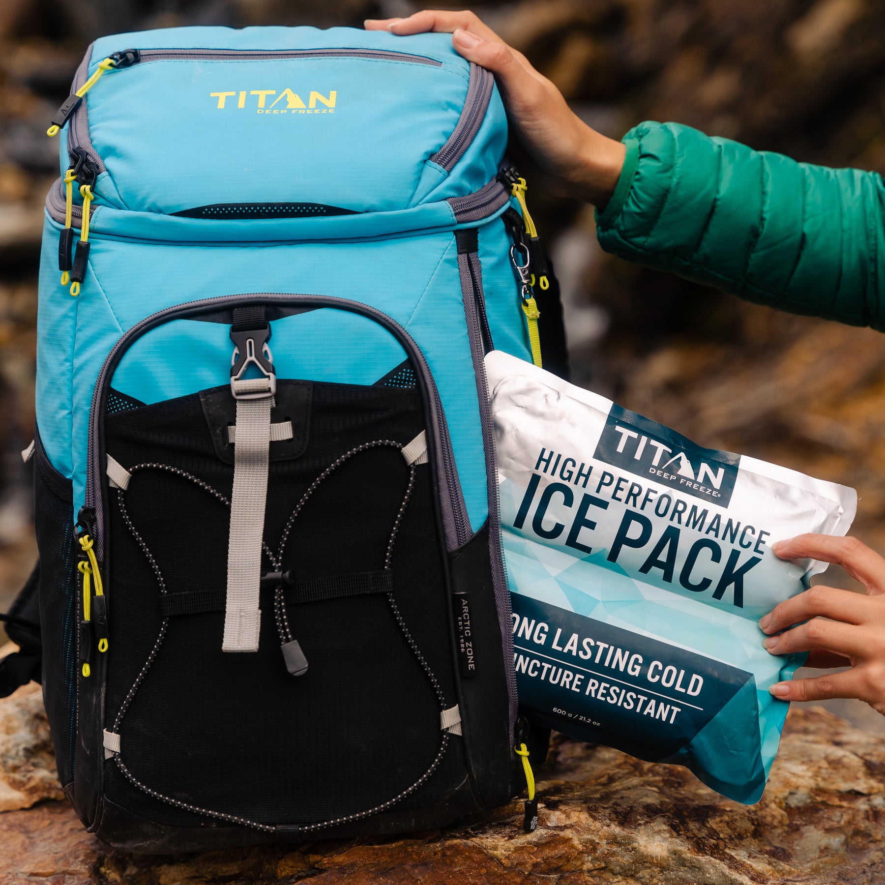 Titan by Arctic Zone™ 30 Can Ice Wall® Backpack Cooler | Arctic Zone