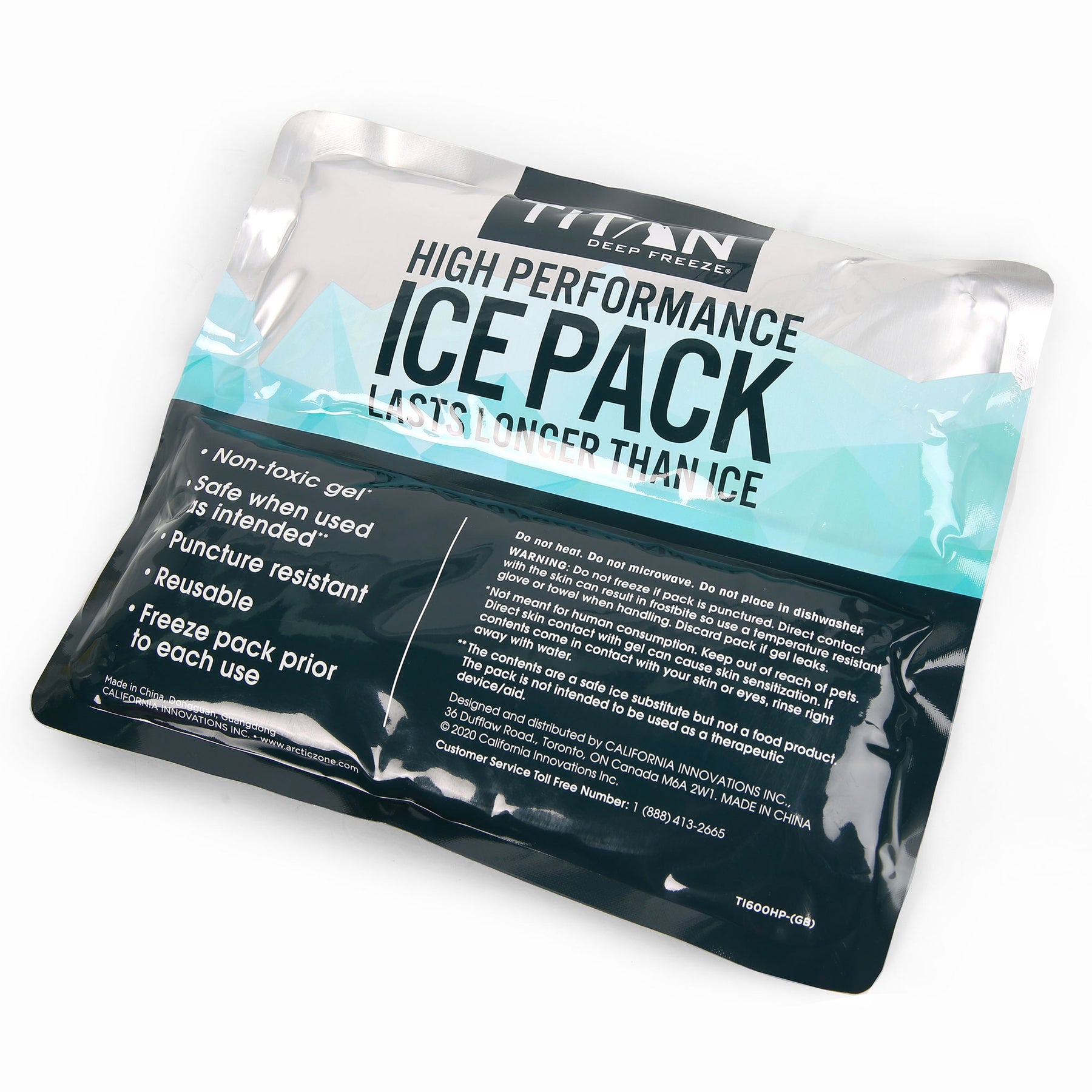 Titan by Arctic Zone™ Set of 2 High Performance Ice Packs (600g) | Arctic Zone